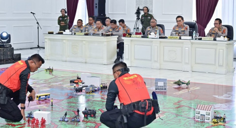 Polda Jambi Gelar Tactical Floor Game, Perkuat Kesiapsiagaan Hadapi Dinamika Kamtibmas